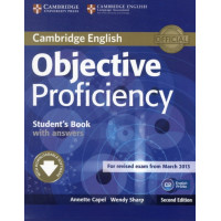 Учебник английского языка Objective Proficiency Second edition Student's Book with answers with Downloadable Software