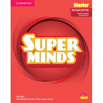 Книга для учителя Super Minds 2nd Edition Starter Teacher's Book with Digital Pack
