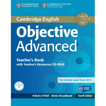 Книга для учителя Objective Advanced Fourth edition Teacher's Book with Teacher's Resources Audio CD/CD-ROM