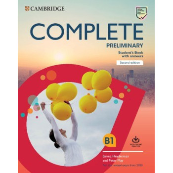 Учебник Complete Preliminary 2nd Edition Student's Book with Answers with Online Practice