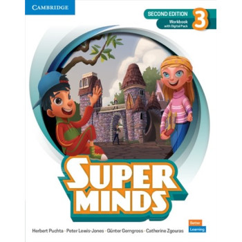 Рабочая тетрадь Super Minds 2nd Edition 3 Workbook with Digital Pack