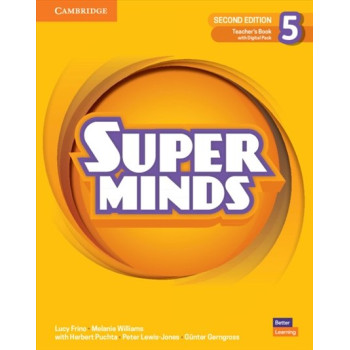 Книга для учителя Super Minds 2nd Edition 5 Teacher's Book with Digital Pack