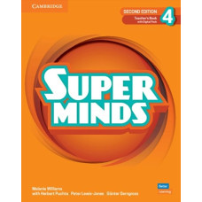 Книга для учителя Super Minds 2nd Edition 4 Teacher's Book with Digital Pack