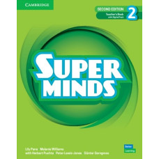 Книга для учителя Super Minds 2nd Edition 2 Teacher's Book with Digital Pack