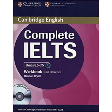 Рабочая тетрадь Complete IELTS Bands 6.5-7.5 Workbook with answers with Audio CD