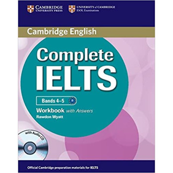 Рабочая тетрадь Complete IELTS Bands 4-5 Workbook with Answers with Audio CD