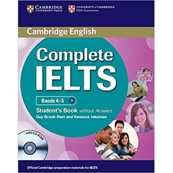 Учебник Complete IELTS Bands 4-5 Student's Book without answers with CD-ROM