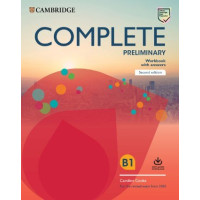 Рабочая тетрадь Complete Preliminary 2nd Edition Workbook with Answers and Audio Download