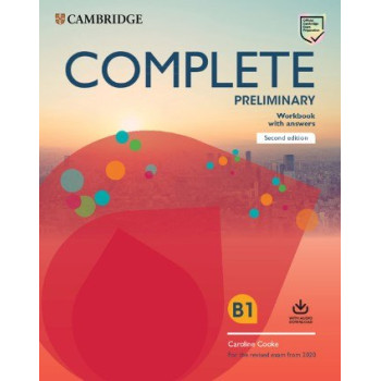 Рабочая тетрадь Complete Preliminary 2nd Edition Workbook with Answers and Audio Download