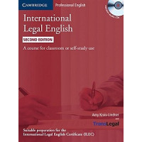 Учебник International Legal English 2nd Edition Student's Book 	