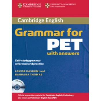 Грамматика Cambridge Grammar for PET Book with answers and Audio CD