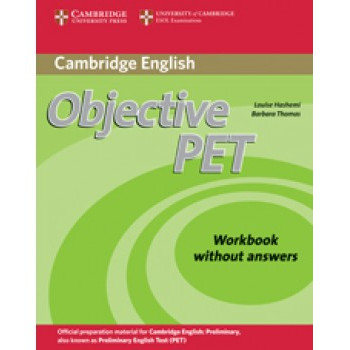 Рабочая тетрадь Objective PET Second Edition Workbook without answers