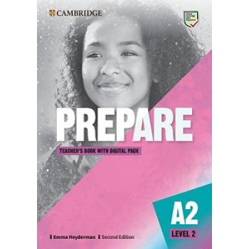Книга для учителя  Prepare Updated 2nd Edition Level 2 Teacher's Book with Digital Pack