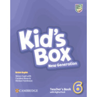 Книга для учителя Kid's Box New Generation 6 Teacher's Book with Digital Pack