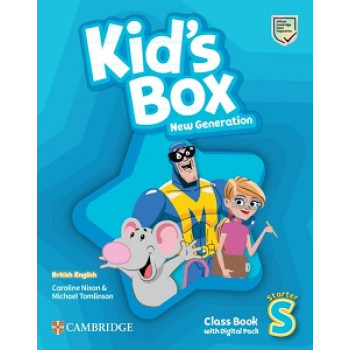 Учебник Kid's Box New Generation Starter Class Book with Digital Pack