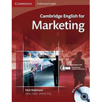 Учебник Cambridge English for Marketing			 