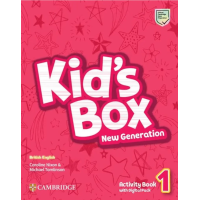 Рабочая тетрадь Kid's Box New Generation 1 Activity Book with Digital Pack