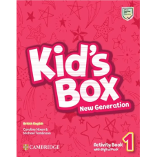 Рабочая тетрадь Kid's Box New Generation 1 Activity Book with Digital Pack