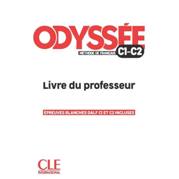 Книга для учителя Odyssée C1/C2 Livre du professeur