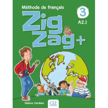 Учебник ZigZag+ 3 Livre de l'élève avec CD audio