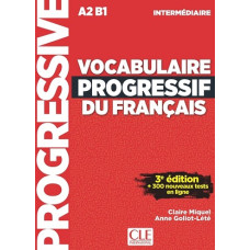 Книга Vocabulaire Progressif du Français 3e Édition Intermédiaire + CD + App-web