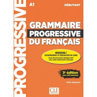 Книга Grammaire Progressive du Français 3e Édition Débutant avec Audio téléchargeable + Appli-web