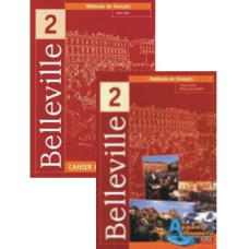 Комплект учебник и рабочая тетрадь Belleville 2 Livre de L`eleve at Cahier d`exercices avec CD audio
