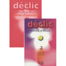 Комплект учебник и рабочая тетрадь Declic 2 Livre de l'élève et Cahier d'exercices
