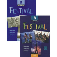 Комплект учебник и рабочая тетрадь Festival 3 Livre de l'élève at Cahier d'exercices avec CD