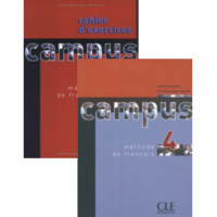 Комплект учебник и тетрадь Campus 4 Livre de l'élève at Cahier d'exercices
