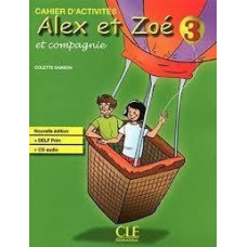 Рабочая тетрадь Alex et Zoe Nouvelle 3 Cahier d'activités + CD audio DELF Prim