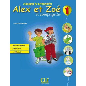 Рабочая тетрадь Alex et Zoe Nouvelle 1 Cahier d'activités + CD audio DELF Prim