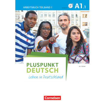 Рабочая тетрадь Pluspunkt Deutsch NEU A1/1 Arbeitsbuch mit Audio-CDs