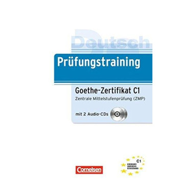 Книга Prüfungstraining DaF Goethe-Zertifikat Zentrale Mittelstufenprüfung C1 Übungsbuch mit CDs