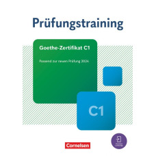 Книга Prufungstraining DaF: Goethe-Zertifikat C1 Übungsbuch mit Lösungen und Audios als Download