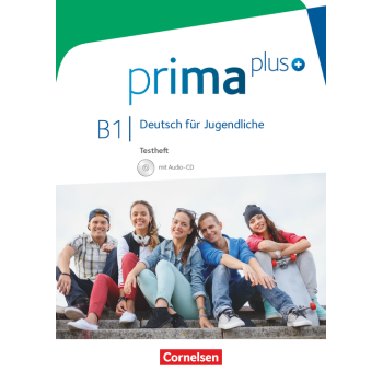 Тесты Prima plus B1 Testheft mit Audio-CD