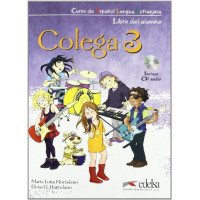 Учебник Colega 3 Libro del alumno + Libro de ejercicios + Audio CD