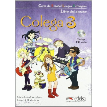 Учебник Colega 3 Libro del alumno + Libro de ejercicios + Audio CD
