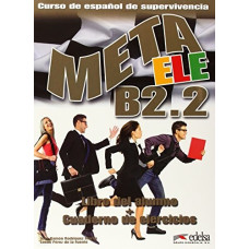 Книга Meta ele B2.2 Libro del alumno + Cuaderno de ejercicios