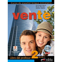 Книга для учителя Vente 2 Libro Del Profesor + CD