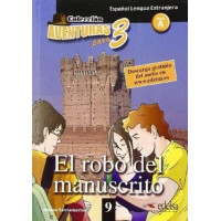 Книга Aventuras para 3 (A2) El robo del manuscrito. Book 9