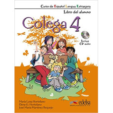 Учебник Colega 4 Libro del alumno + Libro de ejercicios + Audio CD