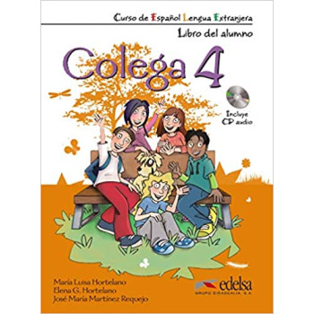 Учебник Colega 4 Libro del alumno + Libro de ejercicios + Audio CD