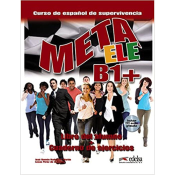 Книга Meta ele B1+ Libro del alumno + Cuaderno de ejercicios + CD audio