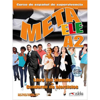 Книга Meta ele A2 Libro del alumno + Cuaderno de ejercicios + CD audio