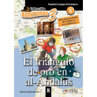 Книга Aventuras para 3 (A2) El triángulo de oro en al-Andalus. Book 8