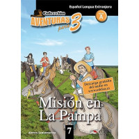 Книга Aventuras para 3 (A2) Mision en La Pampa. Book 7
