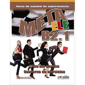 Книга Meta ele B2.1 Libro del alumno + Cuaderno de ejercicios + CD audio