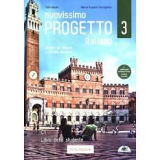 Учебник Progetto Italiano Nuovissimo 3 (C1) Libro dello studente + Audio CD