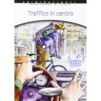 Книга Primiracconti (A1-A2) Traffico in centro + CD Audio